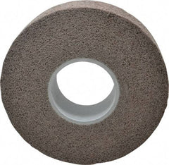 3M - 8" Diam, 2" Face Width, 3" Center Hole, Medium Grade, Aluminum Oxide Deburring Wheel - Convolute, Hard Density 7 Grade, 4,500 RPM - Americas Industrial Supply