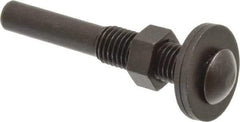 3M - 1/4" Shank Diam Unitized Deburring Wheel Mandrel - Compatible with 1-1/2 Inch, 2" Diam x 1/4" Wide x 1/4" Hole Deburring Wheels - Americas Industrial Supply
