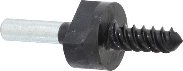 3M - 1/4" Shank Diam Unitized Deburring Wheel Mandrel - Compatible with 1 Inch, 1" Diam x 1" Wide x 3/16" Hole Deburring Wheels - Americas Industrial Supply