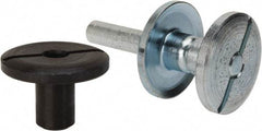 3M - 1/4" Shank Diam Unitized Deburring Wheel Mandrel - Compatible with 2" - 4" Diam x 3/4" Wide x 3/8" Hole Deburring Wheels - Americas Industrial Supply