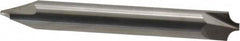 Accupro - 0.109" Radius, 5/16" Mill Diam, 2 Flute Solid Carbide Corner Rounding End Mill - Double End, Uncoated, 2-1/2" OAL, 5/16" Shank Diam - Americas Industrial Supply