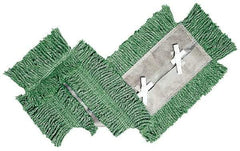 Rubbermaid - 36" Long x 5" Wide Yarn Blend Dust Mop Head - Envelope Connection, White - Americas Industrial Supply