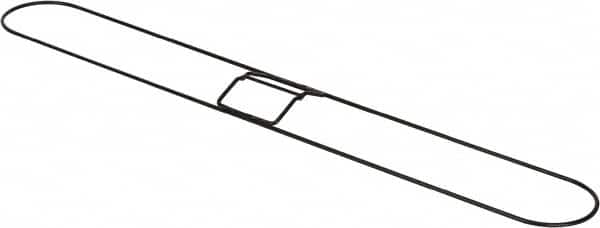 Rubbermaid - 36" Long x 5" Wide Metal Dust Mop Frame - Snap-On - Americas Industrial Supply