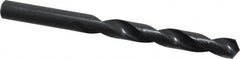 Interstate - 13/32" 118° High Speed Steel Jobber Drill - Oxide Finish, Right Hand Cut, Spiral Flute, Straight Shank, 5-1/4" OAL, Standard Point - Americas Industrial Supply