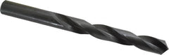 Interstate - 41/64" 118° High Speed Steel Jobber Drill - Oxide Finish, Right Hand Cut, Spiral Flute, Straight Shank, 7-1/8" OAL, Standard Point - Americas Industrial Supply