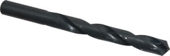 Interstate - 21/32" 118° High Speed Steel Jobber Drill - Oxide Finish, Right Hand Cut, Spiral Flute, Straight Shank, 7-1/8" OAL, Standard Point - Americas Industrial Supply