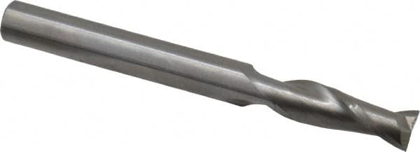 OSG - 1mm, 3mm LOC, 3mm Shank Diam, 39mm OAL, 2 Flute, Solid Carbide Square End Mill - Single End, TiAlN Finish, Spiral Flute, 30° Helix, Centercutting, Right Hand Cut, Right Hand Flute, Series 402 - Americas Industrial Supply