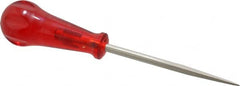 Wiha - 6-1/2" OAL Steel Reaming Awl - Plastic Handle - Americas Industrial Supply