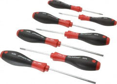 Wiha - 7 Piece TR7 to TR25 Ergonomic Handle Torx Driver Set - TR7, TR8, TR9, TR10, TR15, TR20, TR25 - Americas Industrial Supply