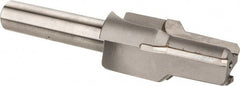 Scientific Cutting Tools - 0.725" Diam, 0.67" Small End Diam, 1/2" Straight Shank, 1-7/8" Flute, Taper Pipe Reamer - Americas Industrial Supply