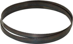 Disston - 14 TPI, 5' 4-1/2" Long x 1/2" Wide x 0.025" Thick, Welded Band Saw Blade - Carbon Steel, Toothed Edge, Raker Tooth Set, Hard Back, Contour Cutting - Americas Industrial Supply