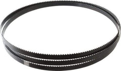 Disston - 6 TPI, 7' 9-1/2" Long x 1/2" Wide x 0.025" Thick, Welded Band Saw Blade - Carbon Steel, Toothed Edge, Raker Tooth Set, Hard Back, Contour Cutting - Americas Industrial Supply