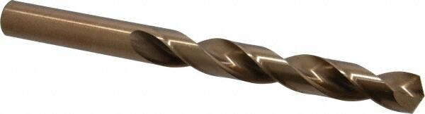 Interstate - 16mm 135° Cobalt Jobber Drill - Bright Finish, Right Hand Cut, 178mm OAL, Split Point - Americas Industrial Supply