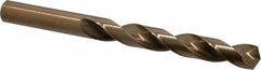 Interstate - 16mm 135° Cobalt Jobber Drill - Bright Finish, Right Hand Cut, 178mm OAL, Split Point - Americas Industrial Supply
