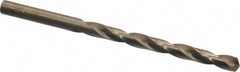 Interstate - Letter C 135° Cobalt Jobber Drill - Bright Finish, Right Hand Cut, Spiral Flute, 4" OAL, Split Point - Americas Industrial Supply