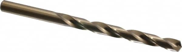 Interstate - Letter I 135° Cobalt Jobber Drill - Bright Finish, Right Hand Cut, Spiral Flute, 4-1/8" OAL, Split Point - Americas Industrial Supply