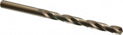 Interstate - Letter I 135° Cobalt Jobber Drill - Bright Finish, Right Hand Cut, Spiral Flute, 4-1/8" OAL, Split Point - Americas Industrial Supply
