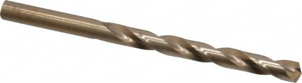 Interstate - Letter L 135° Cobalt Jobber Drill - Bright Finish, Right Hand Cut, Spiral Flute, 4-1/4" OAL, Split Point - Americas Industrial Supply