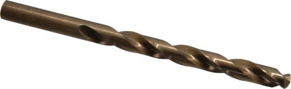 Interstate - Letter Q 135° Cobalt Jobber Drill - Bright Finish, Right Hand Cut, Spiral Flute, 4-3/4" OAL, Split Point - Americas Industrial Supply