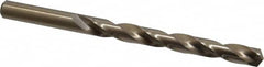 Interstate - Letter S 135° Cobalt Jobber Drill - Bright Finish, Right Hand Cut, Spiral Flute, 4-7/8" OAL, Split Point - Americas Industrial Supply