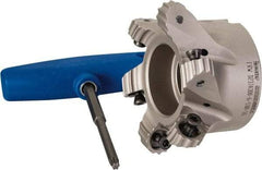 Iscar - 2.37" Cut Diam, 0.315" Max Depth, 1" Arbor Hole, 6 Inserts, RC.. 1607 Insert Style, Indexable Copy Face Mill - FRW Cutter Style, 1-3/4 High, Series MillShred - Americas Industrial Supply