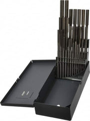 Alvord Polk - 1/16" to 1/2", Chucking Reamer Set - Straight Flute, Right Hand Cut, 29 Pieces - Americas Industrial Supply