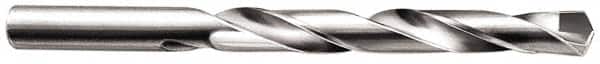 Made in USA - 7.00024mm 135° Carbide-Tipped Jobber Drill - Bright Finish, Right Hand Cut, Spiral Flute, Straight Shank, 105mm OAL, Split Point - Americas Industrial Supply