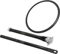 PRO-SAFE - Outdoor Round Vehicle/Utility Safety, Traffic & Inspection Mirrors - Acrylic Lens, 8" Diam - Americas Industrial Supply