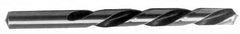 Chicago-Latrobe - #13 118° High Speed Steel Jobber Drill - Bright Finish, Left Hand Cut, Spiral Flute, Straight Shank, 3-1/2" OAL, Standard Point - Americas Industrial Supply