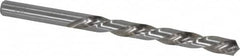 Made in USA - 5/16" 118° High Speed Steel Jobber Drill - Bright Finish, Left Hand Cut, Spiral Flute, Straight Shank, 4-1/2" OAL, Standard Point - Americas Industrial Supply