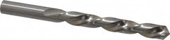 Made in USA - 31/64" 118° High Speed Steel Jobber Drill - Bright Finish, Left Hand Cut, Spiral Flute, Straight Shank, 5-7/8" OAL, Standard Point - Americas Industrial Supply