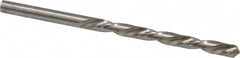 Made in USA - #12 118° High Speed Steel Jobber Drill - Bright Finish, Left Hand Cut, Spiral Flute, Straight Shank, 3-1/2" OAL, Standard Point - Americas Industrial Supply