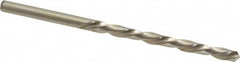 Made in USA - #20 118° High Speed Steel Jobber Drill - Bright Finish, Left Hand Cut, Spiral Flute, Straight Shank, 3-1/4" OAL, Standard Point - Americas Industrial Supply