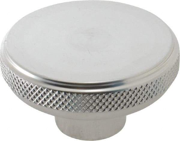 Gibraltar - 2" Head, Knurled Knob - Blank, Aluminum - Americas Industrial Supply