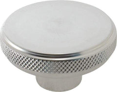 Gibraltar - 2" Head, Knurled Knob - Blank, Aluminum - Americas Industrial Supply