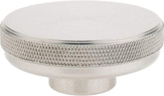 Gibraltar - 3" Head, Knurled Knob - Blank, Aluminum - Americas Industrial Supply