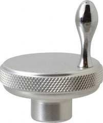 Gibraltar - 2" Head, Knurled with Handle Knob - Reamed, Aluminum - Americas Industrial Supply