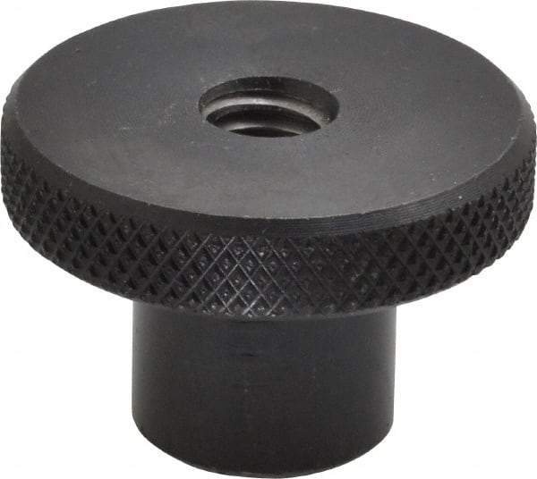 Gibraltar - 1-1/2" Head, Knurled Knob - Tapped Thru, Steel - Americas Industrial Supply
