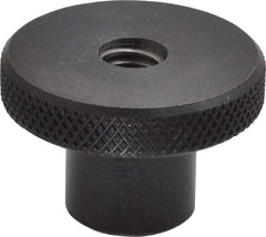 Gibraltar - 1-1/2" Head, Knurled Knob - Tapped Thru, Steel - Americas Industrial Supply
