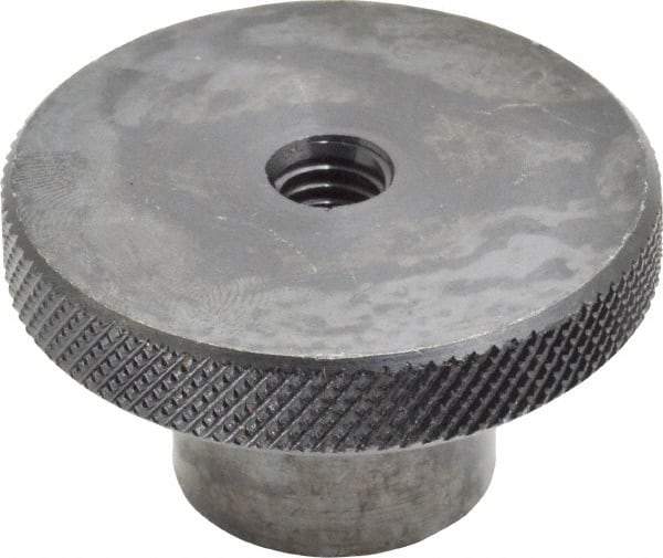 Gibraltar - 2" Head, Knurled Knob - Tapped Thru, Steel - Americas Industrial Supply