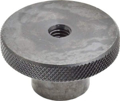 Gibraltar - 2" Head, Knurled Knob - Tapped Thru, Steel - Americas Industrial Supply