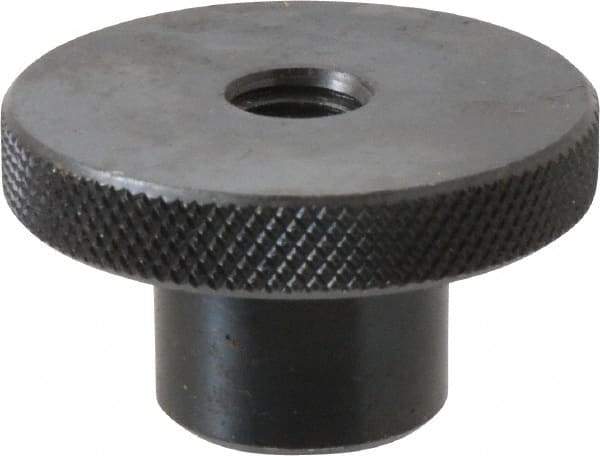 Gibraltar - 2" Head, Knurled Knob - Tapped Thru, Steel - Americas Industrial Supply