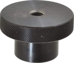 Gibraltar - 2-1/2" Head, Knurled Knob - Tapped Thru, Steel - Americas Industrial Supply