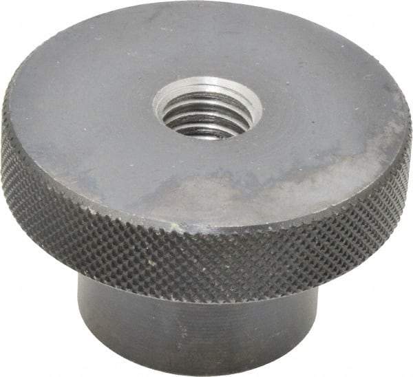 Gibraltar - 2-1/2" Head, Knurled Knob - Tapped Thru, Steel - Americas Industrial Supply