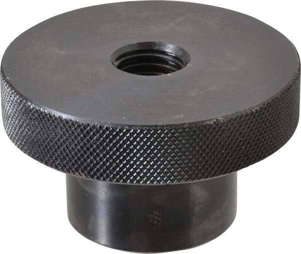 Gibraltar - 3" Head, Knurled Knob - Tapped Thru, Steel - Americas Industrial Supply