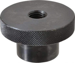 Gibraltar - 3" Head, Knurled Knob - Tapped Thru, Steel - Americas Industrial Supply