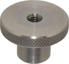 Gibraltar - 1-1/2" Head, Knurled Knob - Tapped Thru, Stainless Steel - Americas Industrial Supply