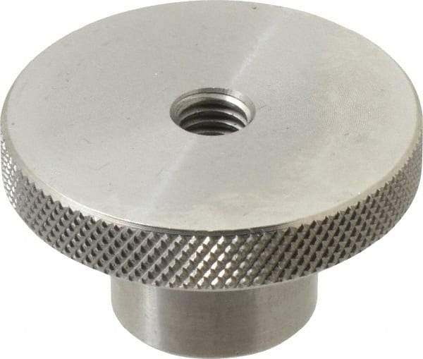 Gibraltar - 2" Head, Knurled Knob - Tapped Thru, Stainless Steel - Americas Industrial Supply