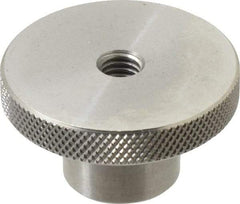 Gibraltar - 2" Head, Knurled Knob - Tapped Thru, Stainless Steel - Americas Industrial Supply