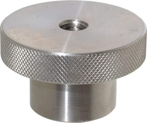 Gibraltar - 2-1/2" Head, Knurled Knob - Tapped Thru, Stainless Steel - Americas Industrial Supply